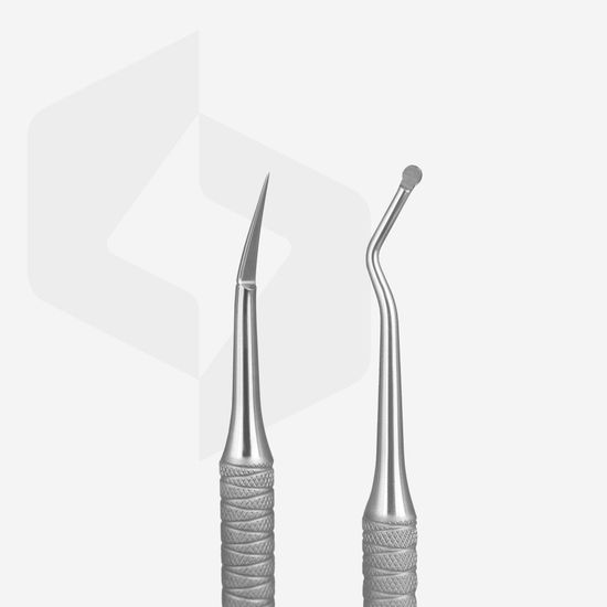 Лопатка педикюрная Staleks EXPERT 20 TYPE 1 (кюретка "полусфера" + пика)