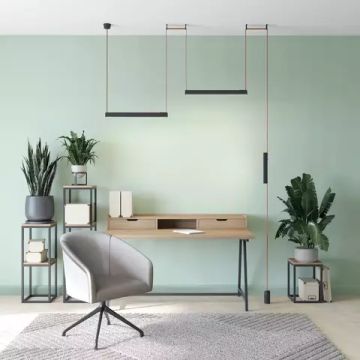 Комплект ременной трековой системы 60W 4000K DK55SET18-01-BR коричневый/чёрный Belty Denkirs