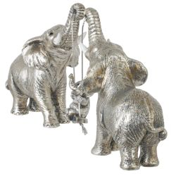 GAEM Фигурка декоративная "Слоны", L23 W5 H12 см