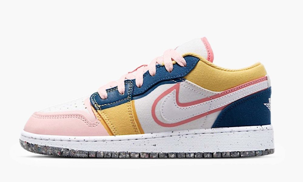Air Jordan 1 Low GS &quot;Multi-Color Canvas&quot;