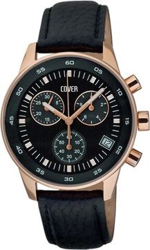 Мужские часы Cover CO52.06 Classic Chronograph, черный циферблат