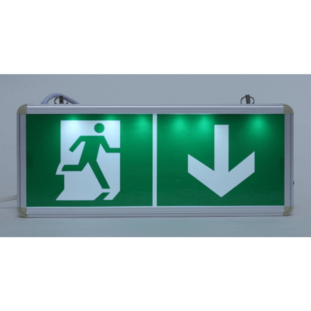 Аварийный светильник ЭРА SSA-101-0-20 светодиодный 3ч 3Вт без текста стикер 350х140 мм односторонний