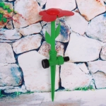 Разбрызгиватель «Бабочка» на колышке, 33см, б/с разъем ДоброСад