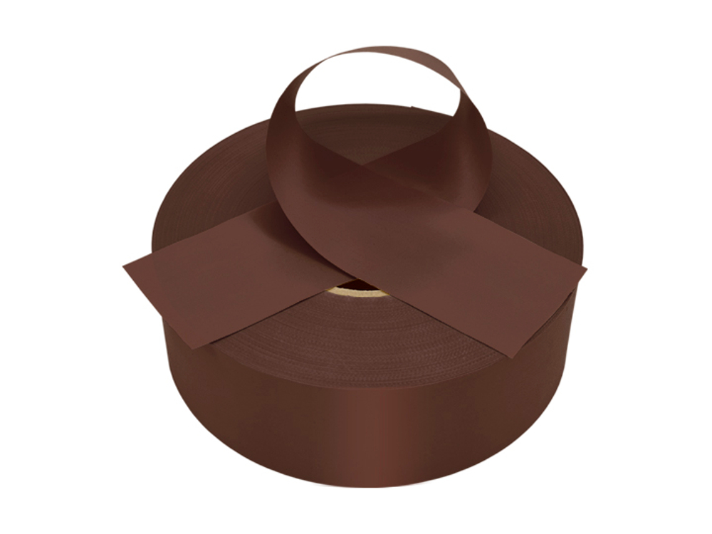 Лента плиссированная для наградных розеток. Цвет 019 коричневая