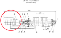 Мотор-редуктор 3МП-50-56-510-110У2
