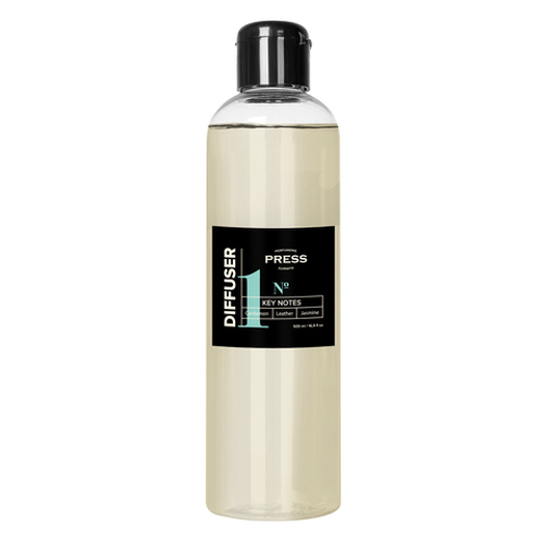Жидкость для диффузора Press Gurwitz Perfumerie №1 с нотами кардамона, кожи, в рефиле 500 мл