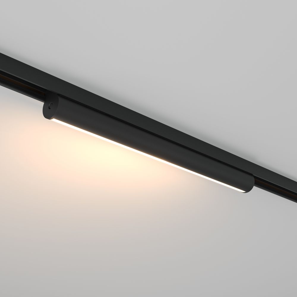 Трековый магнитный светодиодный светильник Maytoni Basity   TR183-1-12WTW-B