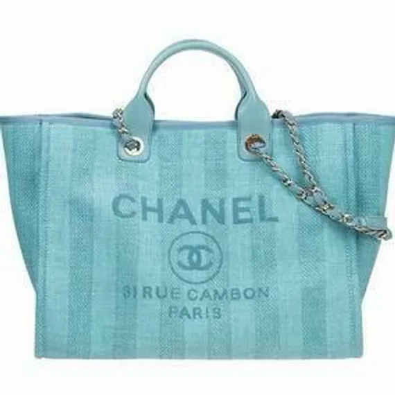 Сумка Chanel Shopping бирюзовый