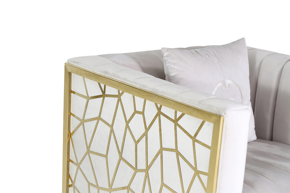 Кресло Garda Decor Basel 102AN-KRES-8681-SER