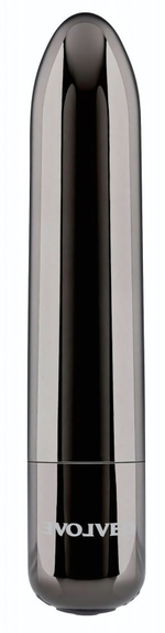 Черная вибропуля Real Simple - 10 см. (Цвет: черный)