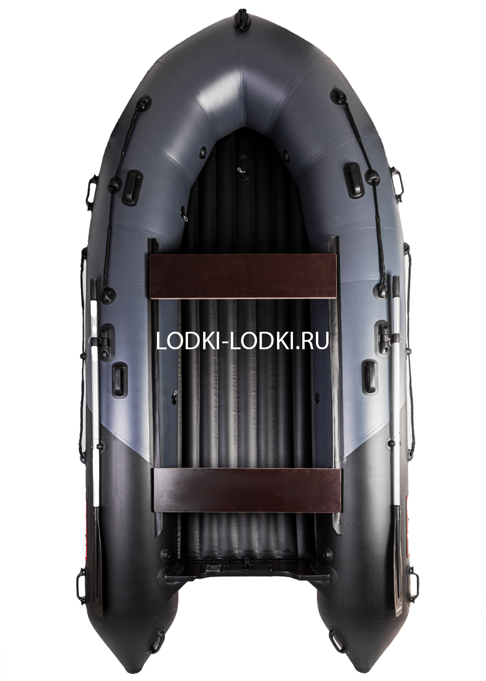 Хантер 380 ПРО графит-черный (лодка ПВХ под мотор НДНД)