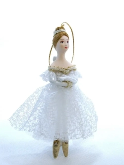 Кукла-подвеска сувенирная Жизель