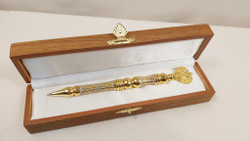 Ручка элитная "Герб РФ" (Златоуст)