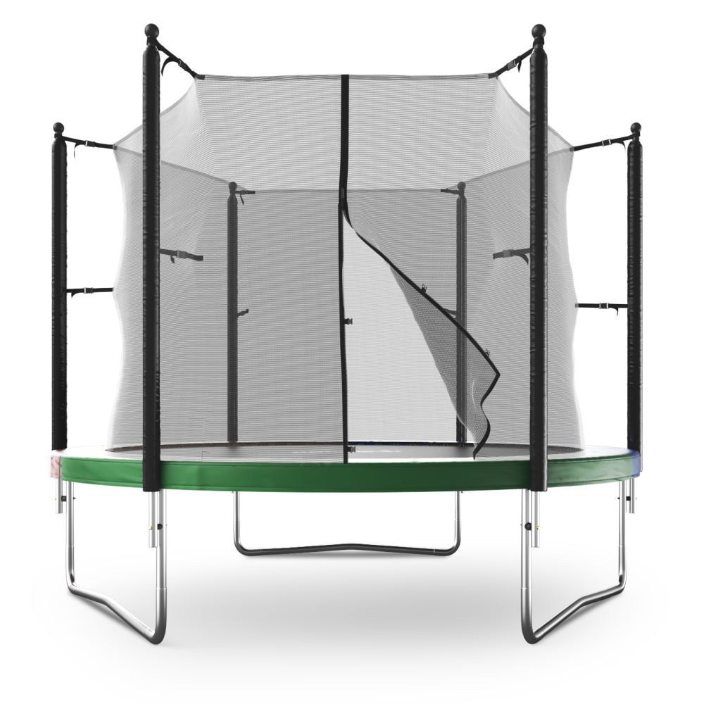 Батут UNIX Line Simple 10 ft (305 см) с внутренней защитной сеткой, цветной