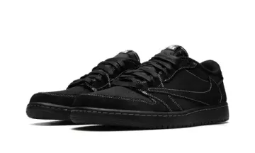 Premium Кроссовки Nike x Travis Scott Air Jordan 1 Low "Black Phantom"