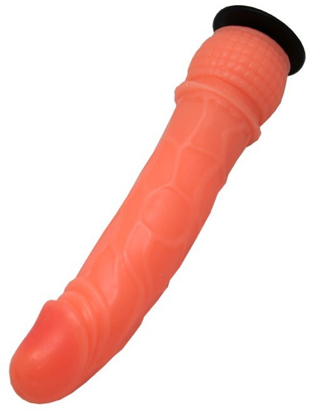 Страпон Domina с гибким фаллосом (Цвет: телесный с черным)