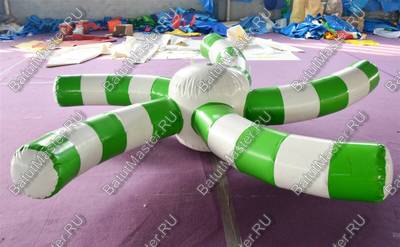 Элемент аквапарка «Штормовой Вихрь», с загнутыми ручками, 3*3*1 м