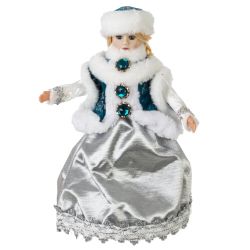 GAEM Снегурочка с ёмкостью для конфет, L18 W13 H33 см