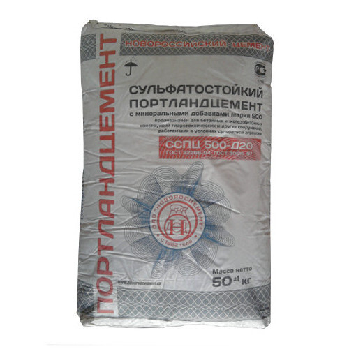 Цемент Портланд Новороссийский 50 кг