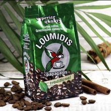 Кофе молотый Loumidis Papagalos 194 г