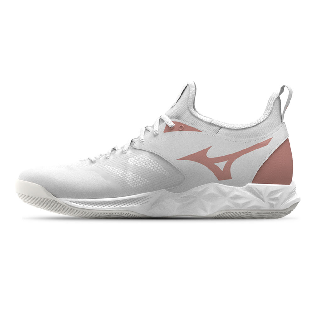 Кроссовки волейбольные женские MIZUNO Wave Dimension V1GC2240-36, р.UK7,5 (рос.40), белый