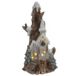 GAEM Фигурка декоративная "Домик" с подсветкой (LR44x2,прилаг), L, L8 W7 H16 см, 2в.