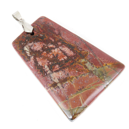 Кулон "Траппи" яшма океаническая асс.