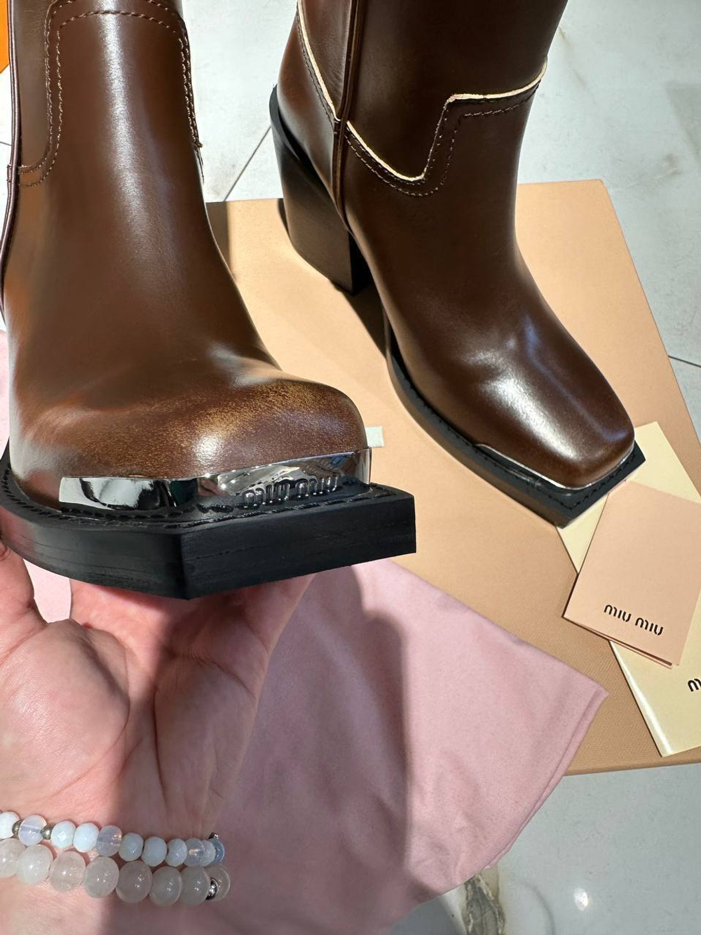 Ботильоны MIU MIU, арт. 458413441