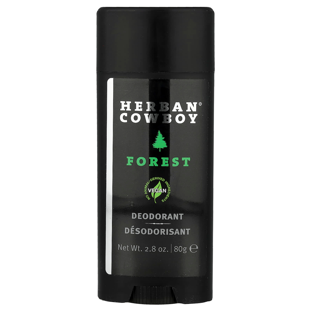 Herban Cowboy, Дезодорант, лесной, 80 г (2,8 унции)