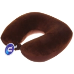 Подушка дорожная «TRIP - Plus», цвет шоколад