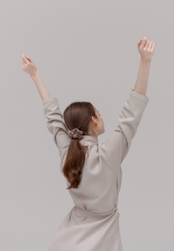 Резинка сатиновая для волос Luxberry в ассортименте