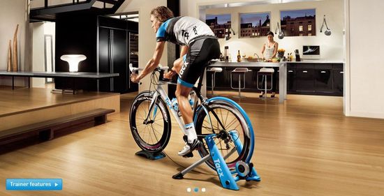 Велостанок Tacx Blue Twist T2675, под заднее колесо