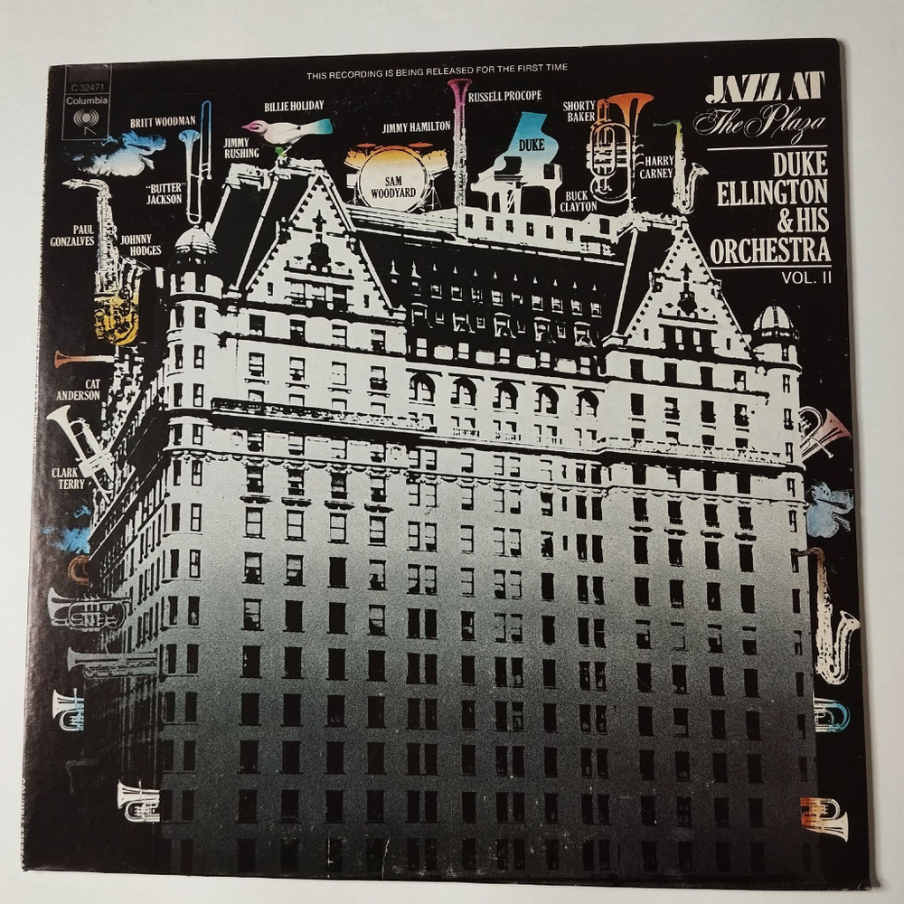 Винтажная виниловая пластинка LP Duke Ellington and His Orchestra Jazz At The Plaza Vol. II (USA 1973) (Promo)