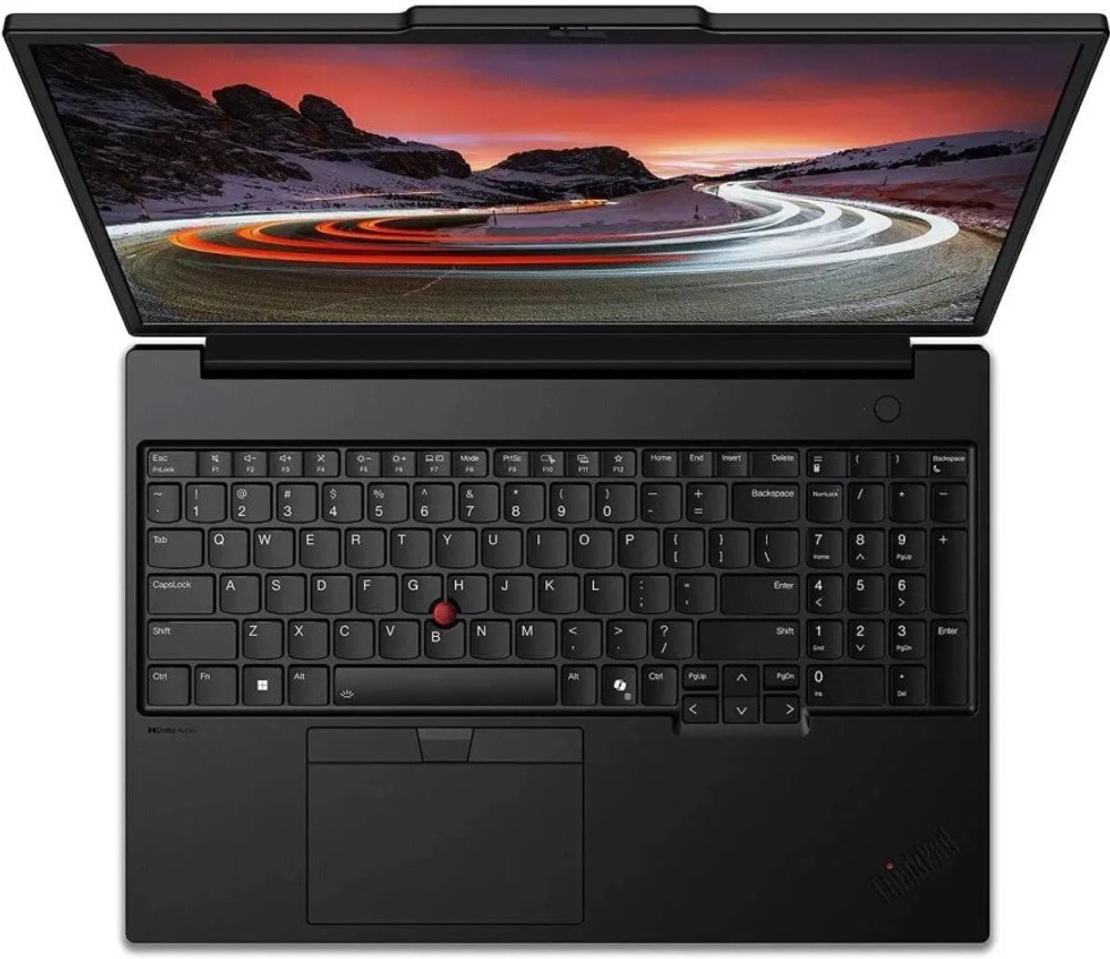 Ноутбук  Lenovo ThinkPad P16s G3 16 ", Core Ultra 7, 32 Гб RAM, 1 Тб SSD, RTX A500, Черный