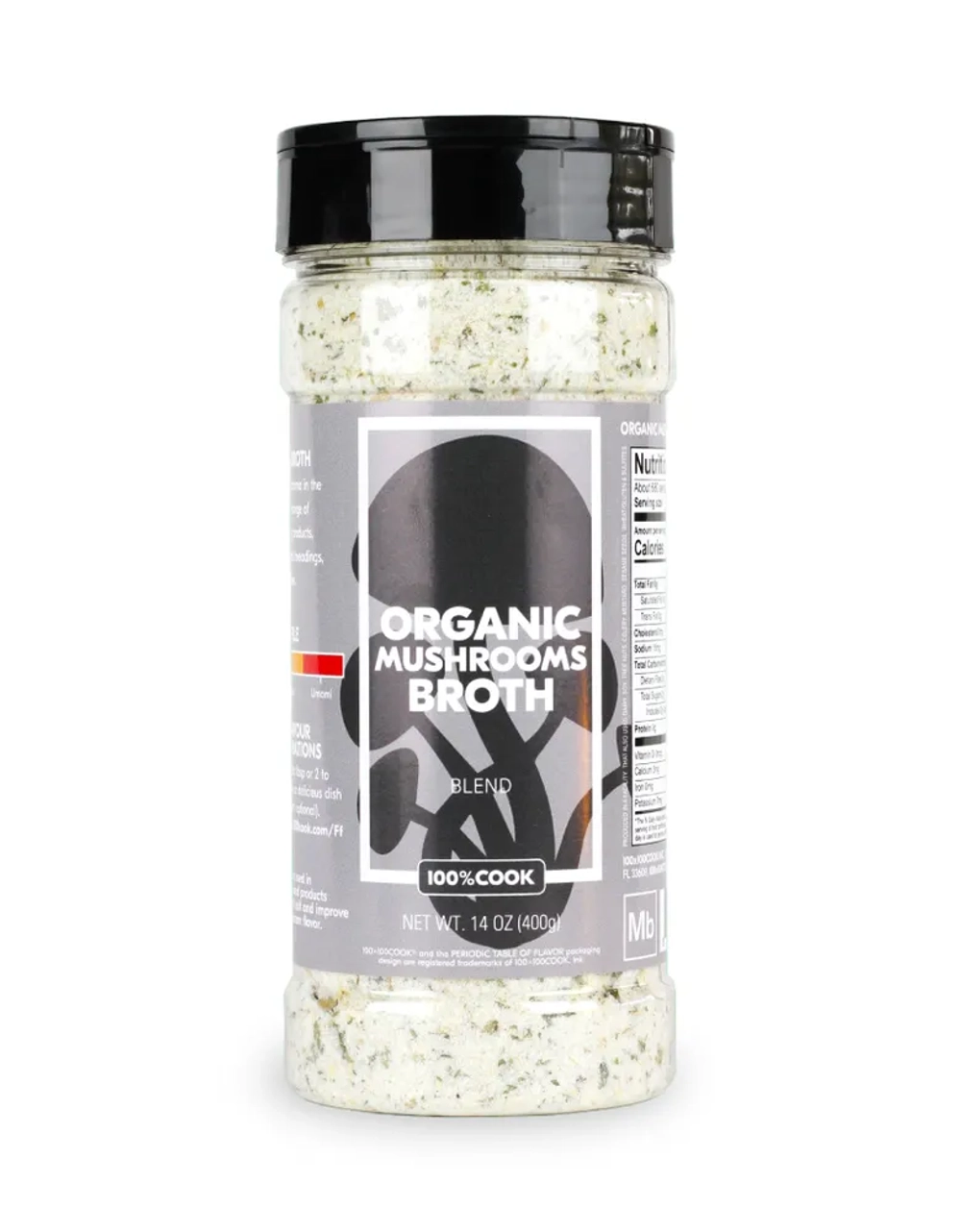 Бульон Грибной сухой, 100%COOK, 400 г