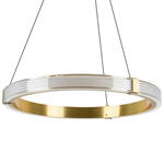 736261 Люстра ROTONDA 30W LED 1474LM 360G ЛАТУНЬ 3000K