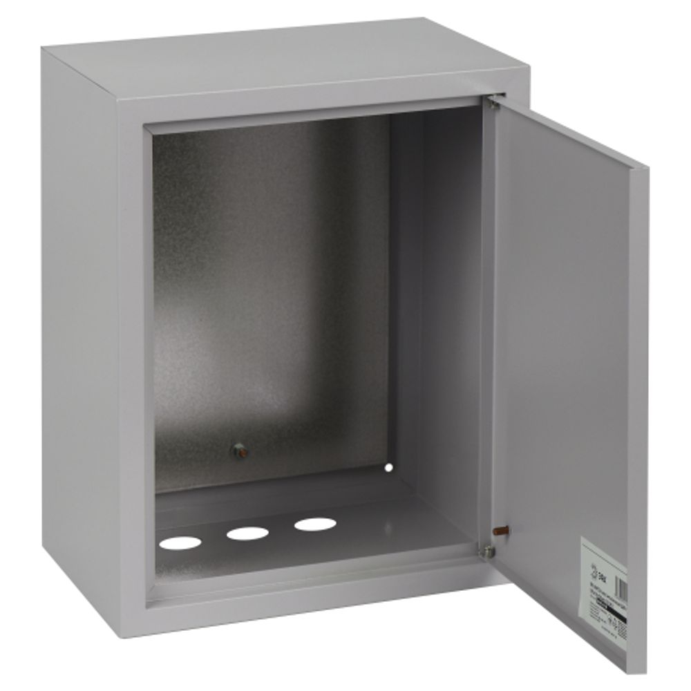 Корпус металлический ЭРА SIMPLE ЩМП-1-0 (395х310х220мм) IP31 УХЛ3 серый | Корпуса металлические с монтажной панелью