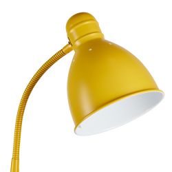 UML-T701 E27 YELLOW Торшер напольный под лампу Е27. 60W. с регулировкой наклона. Механический выключатель. Желтый. ТМ Uniel