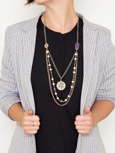 10123611 Колье Selena