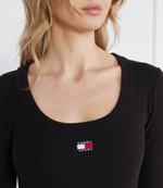 Платье TJW BADGE RIB Tommy Jeans - черный(DW0DW17424)