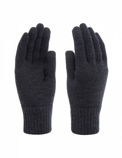 Перчатки unisex Norveg Merino TEC Touch Screen 22TECGLU, антрацит меланж