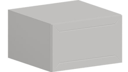 Кухня Модуль ШВГ 610 Графит / Белый