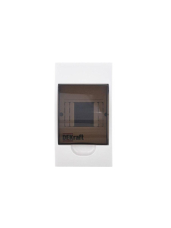 Корпус навесной ЩРН-П-4 20х11х9 4мод.IP41 пластик. DEKraft 31008DEK