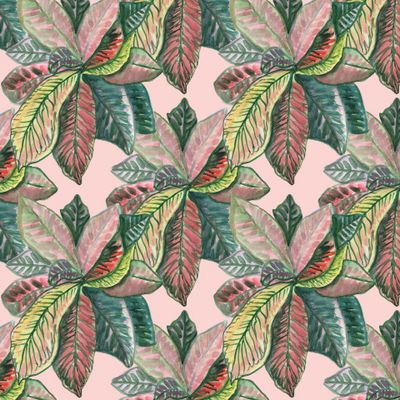 тропические листья