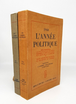 "Lanne politique, conomique, sociale et diplomatique en France