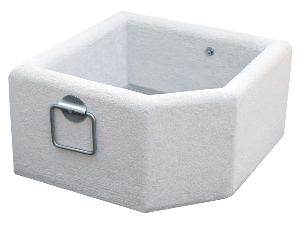 Декоративная ваза-утяжелитель для зонта Scolaro BV5050B, белый