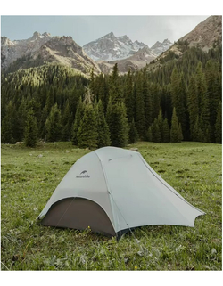 Палатка Naturehike Star River UL Si 2-местная, алюминиевый каркас, серая