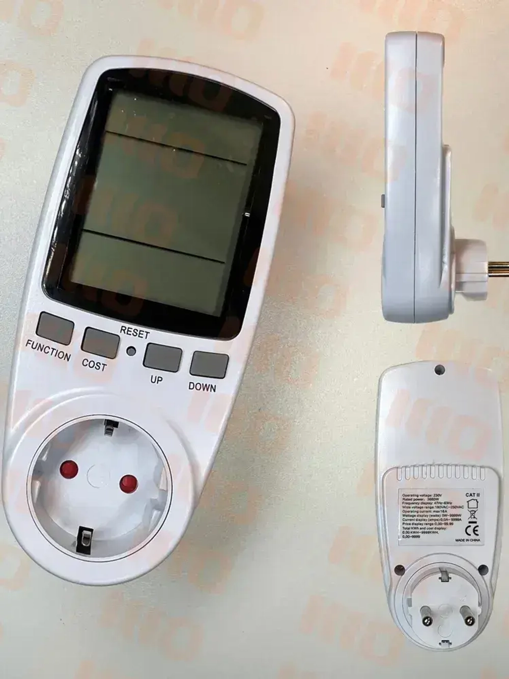 Ваттметр в розетку цифровой вольтметр цифровой 220в со счетчиком потребляемой энергии