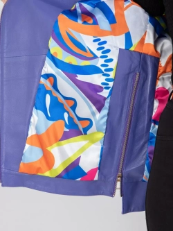 Кожаная куртка демисезонная косуха