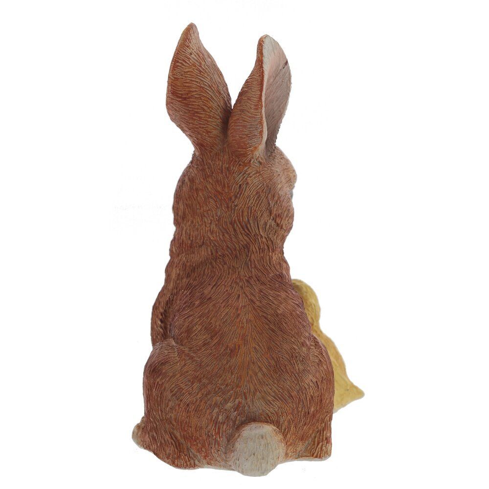 GAEM Фигурка декоративная "Заяц с цыпленком", L9 W8 H12,5 см